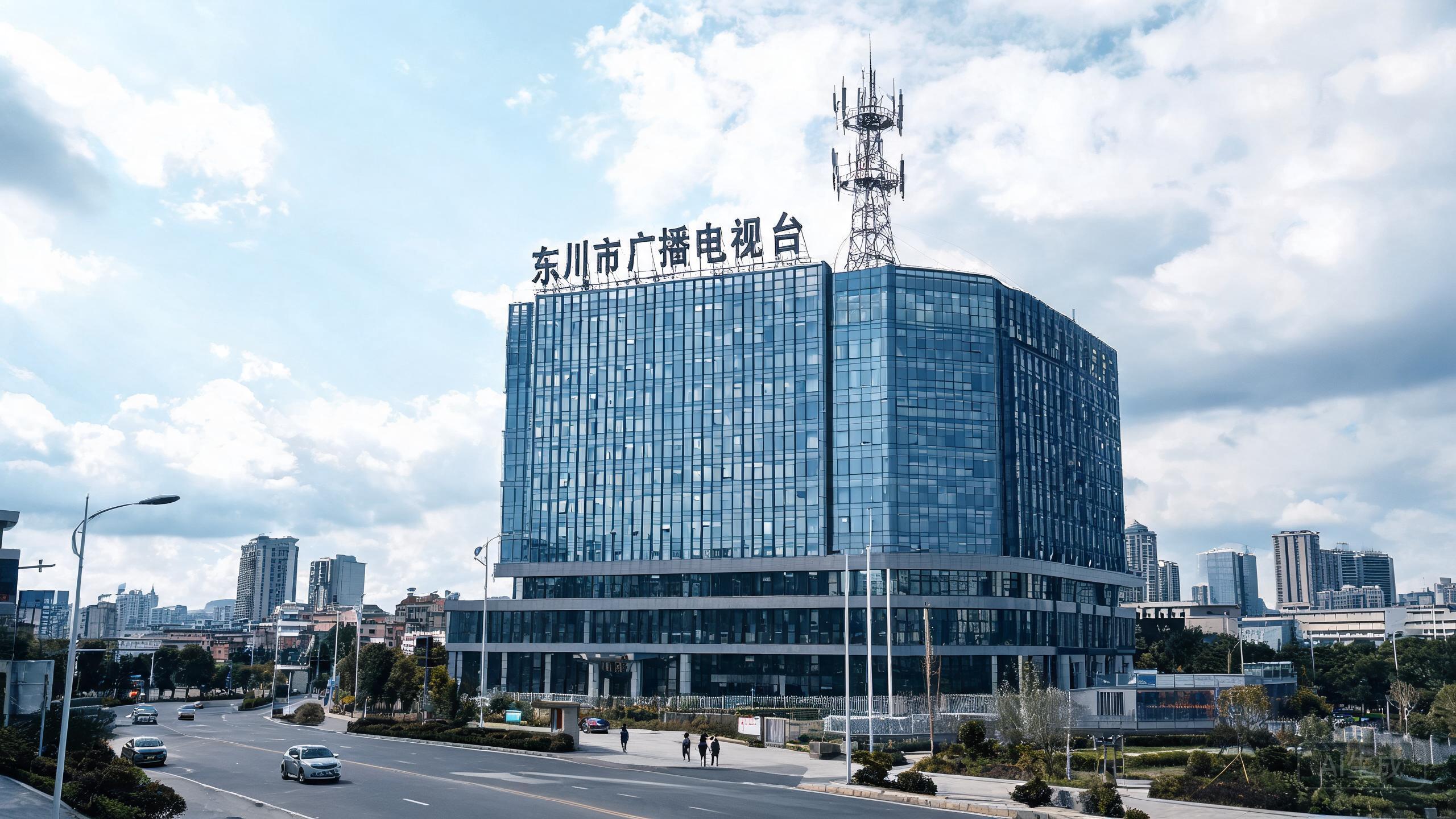 东川市广播电视台大楼