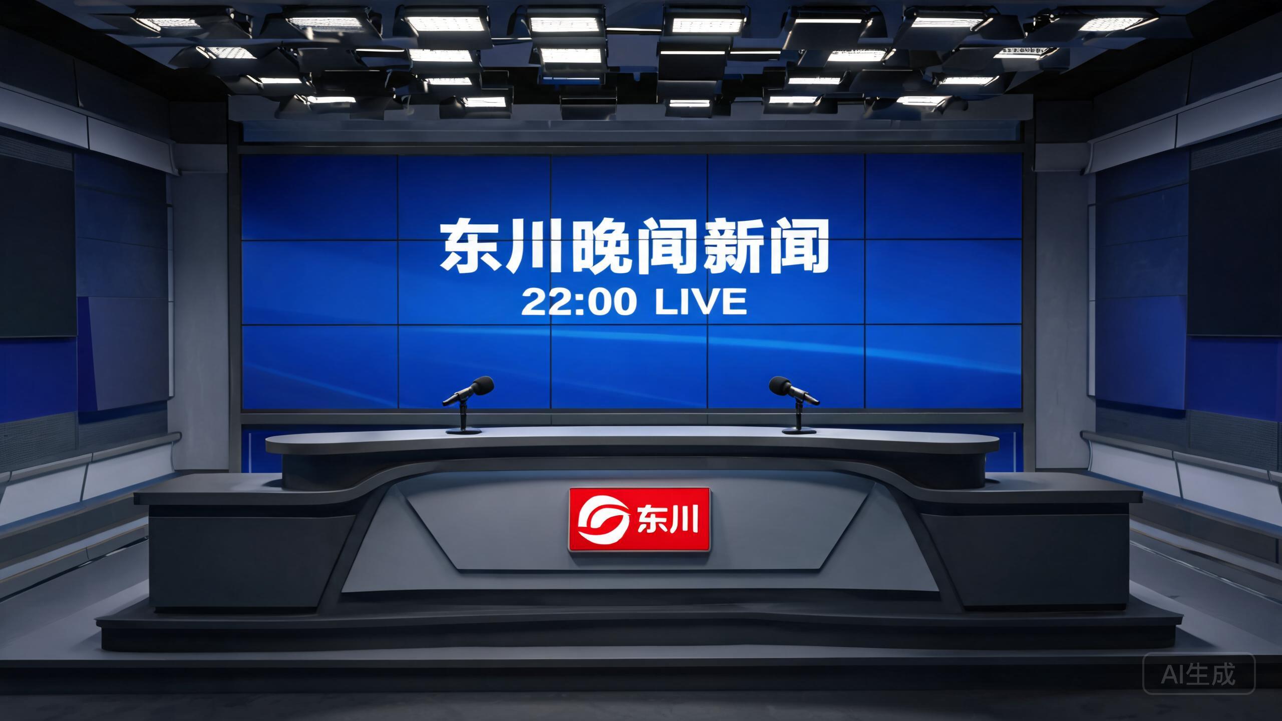 晚间新闻演播室